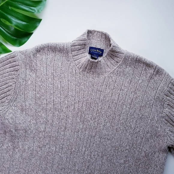 Club Room Other - CLUB ROOM Cotton Thick Warm Chunky Knit Sweater